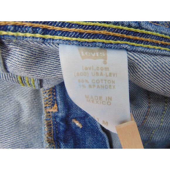 Levis Buckle Back Low Rise Boot Cut Retro Jeans Size 11 Flap Sun Set Button 731L - Picture 10 of 14